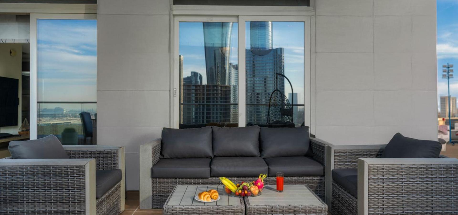 अपार्टमेंट Reem Island Haven With Stellar Balcony Views